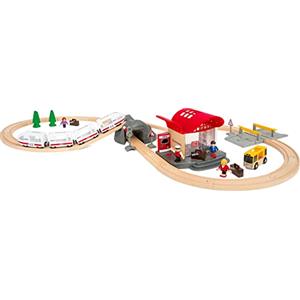 Brio World - Deutsche Bahn Ice Set | Accessorio Pista Trenino | Trenino Albero Di Natale | Per Bambini Dai 3 Anni In Su | Compatibile Con Tutti I Prodotti Brio | Regalo Bambini