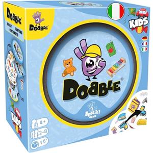 Asmodee Dobble Kids (Eco-Sleeve), Gioco Da Tavolo Per Bambini dai 4 anni in su, dai 2 ai 5 Giocatori, Edizione In Italiano
