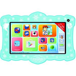 Lexibook MFC145DE1Y - Tablet Disney Frozen The icequeen, Colore: Verde Fluo