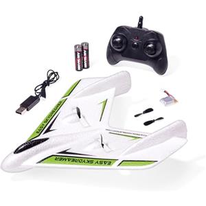 Carson 500505035 Easy Skydreamer 2.4G 100% RTF verde - aeromodello telecomandato, aereo RC, robusto modello RTF (Ready to Fly) per principianti, batterie e telecomando inclusi