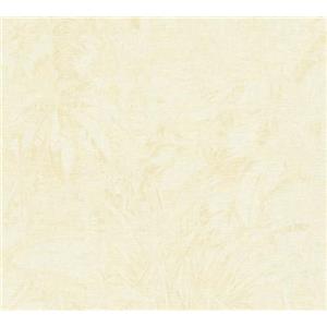 A.S. Création Livingwalls Carta da parati beige giallo - giungla 395602 - Carta da parati in tessuto non tessuto di alta qualità floreale con effetto metallizzato, 10,05 m x 0,53 m, made in Germany