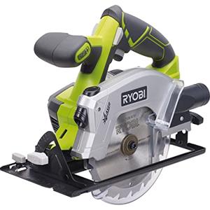 Ryobi RWSL1801M Sega Circolare a Batteria, Disco 150 mm, Profondità di Taglio Fino a 45 mm, Batteria Non Inclusa