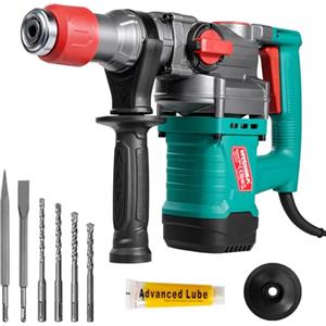 HYCHIKA BETTER TOOLS FOR BETTER LIFE HYCHIKA Trapano a Percussione con Frizione di Sicurezza, Martello Demolitore con Cavo AC, Martello Perforatore per Calcestruzzo, Trapano Tassellatore SDS-Plus