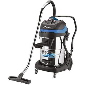 Ribimex Aspiratore per Solidi e Liquidi Aspirix Serie Pro, Bidone Aspiratutto Professionale da 80 L, 3 Motori, Potenza 3000 W, Funzione Soffiante, per Uso Intensivo, Accessori Inclusi - PRASP81LX3