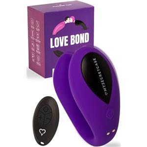 MySecretCase Vibratoreper Donna con Telecomando a Distanza 9 Modalità Di Vibrazione Stimolatore Clitoride Femminile Sexytoysys Coppia Vibratoreper Donna Wireless Vibratore per Coppia Viola
