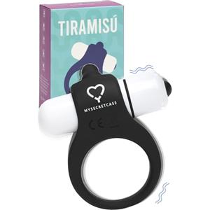MySecretCase Anello Vibrante per Lei e Lui Sexytoysys Coppia Clitoride Anello Pene Lui Cock Ring Vibratoriper Coppia Vibratore per Uomo Masturbatore Uomo 1 Modalità di Vibrazione Mirata e Potente