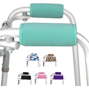 supregear Walker Impugnature Imbottite, 2 Confezioni Morbidi Comodi Cuscini Manopole Imbottite per Walker Stampella, Sedia a Rotelle, Accessorio per La Mobilità Traspirante Antiscivolo, Blu