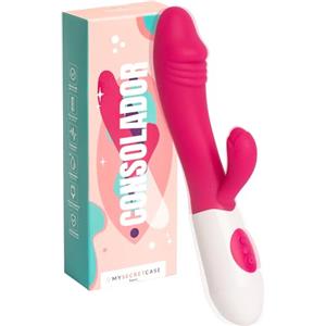 MySecretCase Vibratoreper Donna Professionale 18,5cm Vibratore Rabbit 10 Modalità Vibrazione Vibratoreper Donna Clitoride Vibratore Punto G Sexytoysys Coppia Squirting