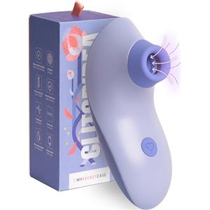MySecretCase Succhia Clitoride per Donne, Stimolatore Clitoride Femminile con 9 Modalità Suzione e 5 Intensità, Silenzioso Silicone, Vibratoreper Donna Professionale, Sexytoysys Donna, Impermeabile