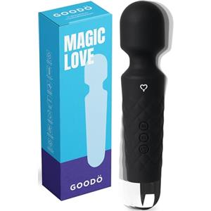 MySecretCase Magic Wand 20cm Stimolatore per Clitoride Vibratoreper Donna Wireless 20 Vibrazioni + 8 Velocità Sexytoysys Coppia Masturbatore per Donna Vibratore Clitoride Impermeabile USB