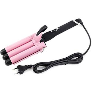 TEMPO DI SALDI Piastra Per Capelli Professionale a 3 Rami Arriccia Ondulatore Triferro 3 Onde