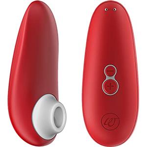Womanizer Starlet 2 Succhia Clitoride per Donna | Succhiatore Clitorideo con 4 intensità | Stimolatore Vibratore Impermeabile | Sex Toy Ricaricabile per Coppie | Rosso