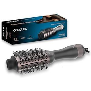 Cecotec Spazzola ad Aria Bamba CeramicCare Single. 1200W, Design One Step, 2 in 1, Scivolamento Ultra Morbido, 3 Temperature, 2 Velocità, Funzione Aria Fredda, Protezione da Surriscaldamento