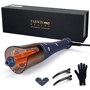 Parwin Pro Beauty Ferro arricciacapelli Automatico 32mm Ferro arricciacapelli Rotativo A 360° Sistema Innovativo Per Ricci 4 Temperature Regolabili, Segnale Sonoro 7s