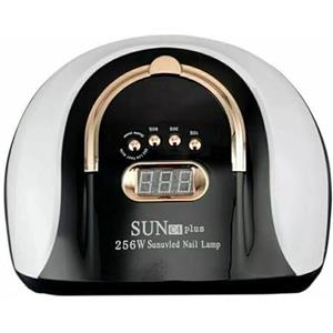 DISCORAMA LAMPADA UNGHIE UV LED 2 IN 1 FORNETTO UNGHIE NAIL LAMP 256W 57 LED SUN C4 PLUS