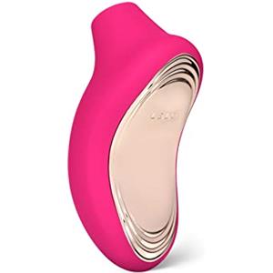 LELO SONA 2 Cruise Succhia Clitoride per Donna ad Onde Soniche, Impermeabile, con Cruise Control per un Piacere Ancora Maggiore, Cerise