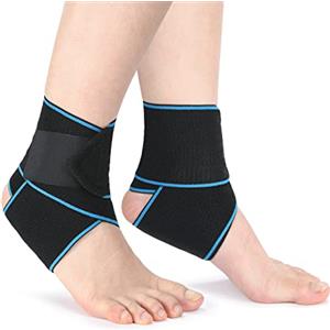 ACWOO Cavigliera Sportiva, 2 Pezzi Tutore Caviglia Distorsione Sport, Supporto Caviglia per Uomini e Donne, Cavigliera Ortopedica Regolabile Traspirante per Legamenti, Tendine, Sport