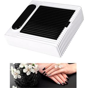 DISCORAMA ASPIRATORE POLVERE UNGHIE RICARICABILE 80W TAVOLO MANICURE ESTETISTA POGGIAMANI