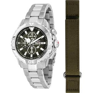 Sector No Limits Alpini Orologio Uomo, Cronografo, Analogico, 43 mm, Collezione LEGEND - R3273735005