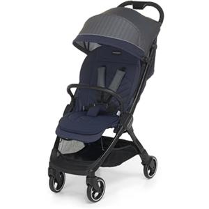 Foppapedretti Passeggino Leggero Ciao, per bambini 0-22 Kg (0-4 anni), Chiusura ad 1 mano, Self-Standing, Schienabile Regolabile, Ruote Ammortizzate, Porta Oggetti, Telaio in Alluminio, Sky