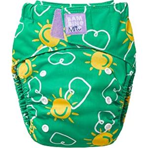 Bambino Mio, Rivoluzionario Pannolino di Stoffa Riutilizzabile - BRILLARE - Eco pannolino sostenibile, lavabile e senza sostanze chimiche dal neonato al bambino.