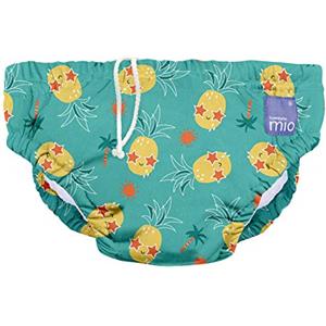 Bambino Mio, Costumino Contenitivo, A Prova di Perdite, Stiloso e Leggero, Ananas Party, Piccolo (0-6 Mesi)