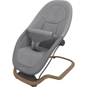 Maxi-Cosi Dove, Sdraietta Neonati 0-15 Kg, 0-3 Anni, Sdraietta Dondolo Neonato, Pieghevole, Portatile, Dondolio Naturale, 3 Posizioni di Reclinazione, Tessuti Riciclati, Elegance Graphite