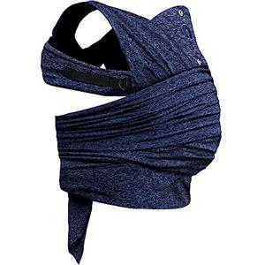 Boppy Comfyfit Evolution Portabebè, Semplice da Indossare e Regolabile, Portabebè Neonato Fronte Mamma Ergonomico con Supporto Testa e Collo, Ampie Fasce Da Annodare, Giromanica Regolabile, 0 Mesi+