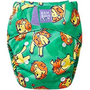 Bambino Mio, Rivoluzionario Pannolino di Stoffa Riutilizzabile - RUGGITO - Eco pannolino sostenibile, lavabile e senza sostanze chimiche dal neonato al bambino.