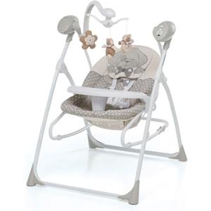 Foppapedretti Sdraietta Altalena Carillon, Dondolo Musicale con diverse Melodie, per Bambini dalla nascita a 9 Kg, Dispositivo di Movimento della seduta, Telecomando per attivazione a distanza, Puppy