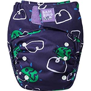Bambino Mio, Rivoluzionario Pannolino di Stoffa Riutilizzabile - WOW - Eco pannolino sostenibile, lavabile e senza sostanze chimiche dal neonato al bambino.
