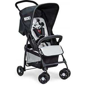 hauck Passeggino Leggero Sport - Solo 5,9 kg Per Bambino Fino a 15kg - Compatto e Pieghevole - Reclinabile, Cappotta e Grande Cesto Portaoggetti Fino a 3 kg - Nero