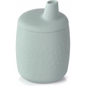 Jane Jané Bicchiere di Apprendimento in Silicone, a Prova di Rovesciamento, Convertibile in Tazza, Senza BPA, Antibatterico, Verde