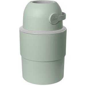 Chicco Mangiapannolini Telescopico Controlla Odori Compatto, Smaltimento Pannolini, Cestino Contenitore Pieghevole e Salvaspazio, Non servono ricariche, si usano normali Sacchetti, Verde