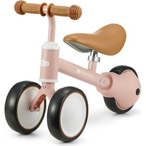 kk Kinderkraft Kinderkraft CUTIE Bici senza Pedali, Bicicletta in Metallo, Sella Regolabile, Leggero Triciclo, da 1 Anno, Rosa