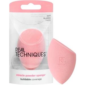 Real Techniques (RED61), spugnetta Miracle Powder, in spugna dalla tecnologia esclusiva, per un'applicazione uniforme della cipria