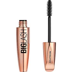 Revolution Beauty London Revolution Beauty, Big Lash Volume Mascara, Effetto Volumizzante & Allungante, Leggero, Asciugatura Rapida, Vegano & Cruelty-Free, Nero Intenso