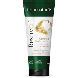 RestivOil Tecnonaturae Balsamo Nutriente Capelli Normali Secchi Cereali Iperfermentati Oli Leggeri Biodegradabile 200ml