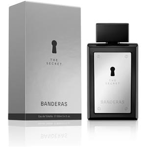 Banderas The Secret, Eau de Toilette Spray per Uomo, Fragranza di Cuoio Fruttato, 100 ml