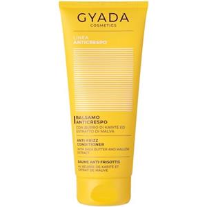 GYADA COSMETICS, Balsamo Anticrespo, Indicato per Capelli Secchi, Crespi o Rovinati, ad Alto Potere Districante, Rende i Capelli Morbidi e Setosi, a Base di Burro di Karitè, 200ml