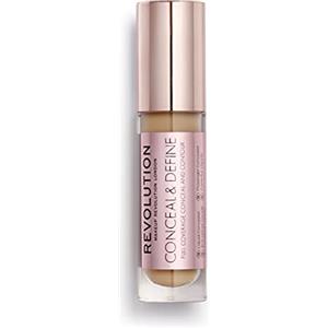 Revolution Beauty London Revolution Conceal & Define Concealer, Correttore per Makeup Viso Leggero, Copertura Totale a Lunga Durata, C10.5, 4g