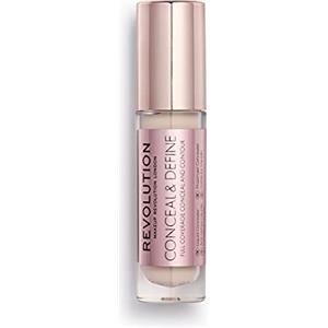 Revolution Beauty London Revolution Conceal & Define Concealer, Correttore per Makeup Viso Leggero, Copertura Totale a Lunga Durata, C0.5, 4g