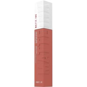 Maybelline New York Tinta Labbra a Lunga Durata, Effetto Matte e Colore Intenso, Tenuta fino a 16 Ore, No Transfer e Senza Sbavature, SuperStay Matte Ink, Tonalità: Seductress (65), 5 ml
