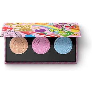 KIKO Milano Candy Crush™ Ultra Shimmer Eyeshadow Trio, Palette Con 3 Ombretti Dal Finish Ultra Brillante