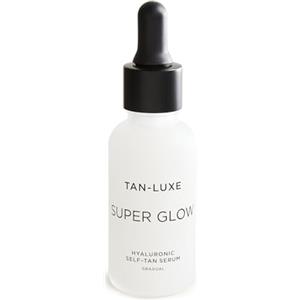 TAN-LUXE SUPER GLOW Siero autoabbronzante, (30 ml) Cura della pelle autoabbronzante graduale quotidiana, cruelty free e vegana
