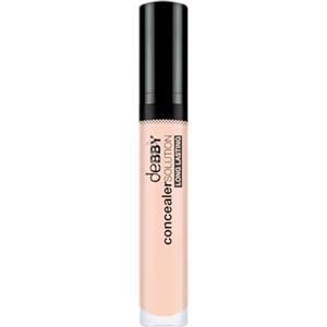 deBBY, concealerSOLUTION LONG LASTING, Correttore Occhiaie Fluido a Lunga Tenuta, Minimizza Discromie e Imperfezioni, Texture Cremosa e Levigante, Risultato Naturale, Colore 02 Light Rose