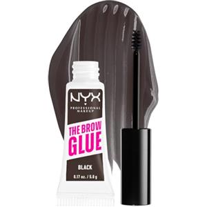 NYX Professional Makeup Gel Sopracciglia Brow Glue, Istantaneo, Per un Look Laminato, The Brow Glue, Black