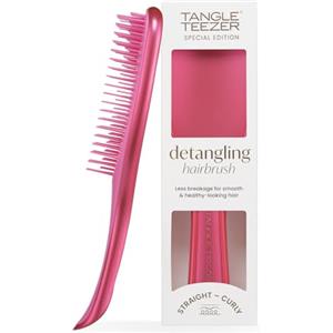 Tangle Teezer Spazzola per capelli districante definitiva, Per capelli asciutti e bagnati, Spazzola districante per tutti i tipi di capelli, Finitura rosa cromata afterparty
