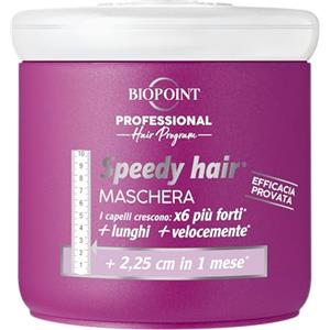 Biopoint Speedy Hair - Maschera Capelli, Dona Forza e Vitalità alla Chioma, Azione Stimolante per una Crescita più Rapida dei Capelli, 400 ml