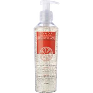 GYADA COSMETICS, Gel Detergente Micellare Lenitivo, per la Pulizia del Viso, Indicato per Pelli Sensibili, Delicate e Reattive, Azione Struccante per Makeup non Waterproof, con Aloe Vera, 200 ml, 1